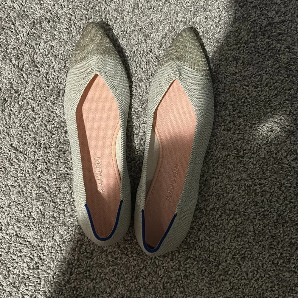 Metallic Gold Rothy’s Points - Picture 2 of 3